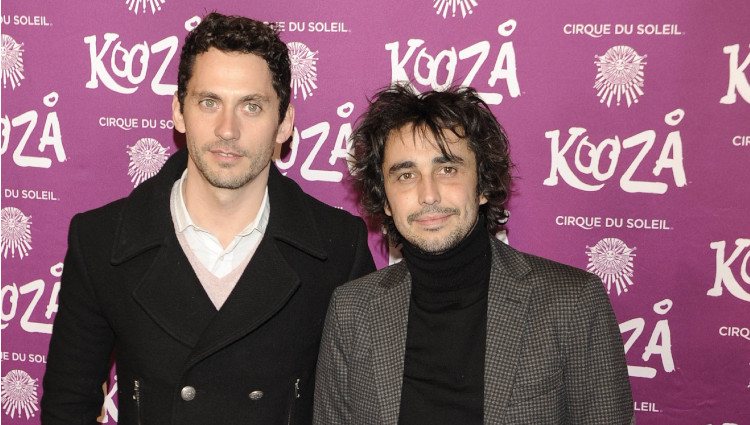 Paco León y Canco Rodríguez en el estreno de 'Kooza'