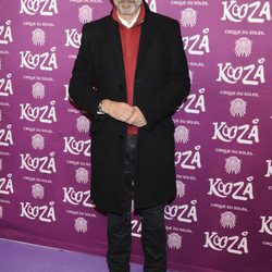 Imanol Arias en el estreno de "Kooza"