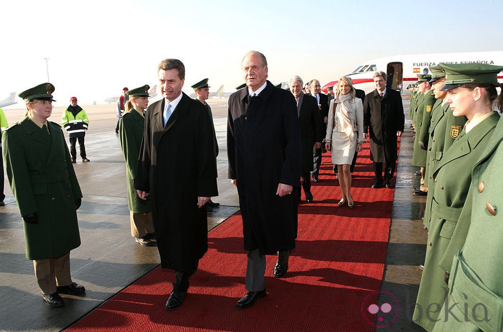 El Rey Juan Carlos y Corinna zu Sayn-Wittgenstein en Alemania