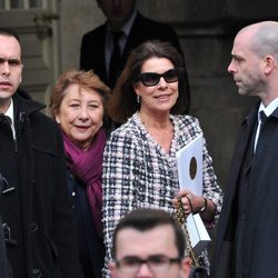 Carolina de Mónaco en el desfile de Chanel en la Semana de la Moda de París