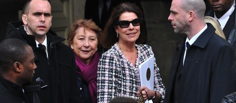 Carolina de Mónaco en el desfile de Chanel en la Semana de la Moda de París