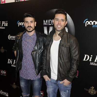 Famosos en las presentación de la aplicación Midnight VIP