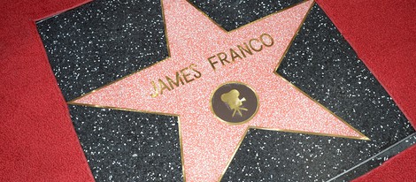 Estrella de James Franco en el Paseo de la Fama de Hollywood