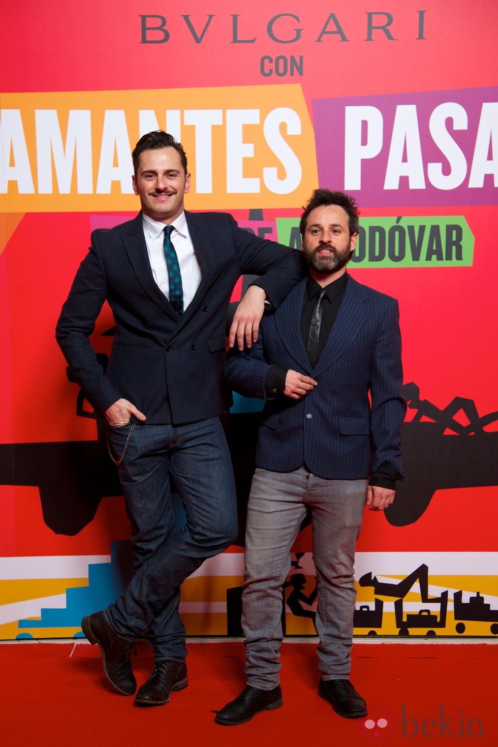 Asier Etxeandía en el estreno de 'Los amantes pasajeros'