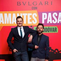 Asier Etxeandía en el estreno de 'Los amantes pasajeros'