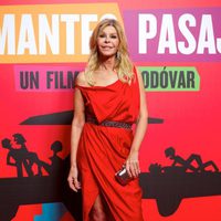 Bibiana Fernández en el estreno de 'Los amantes pasajeros'