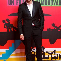 Miguel Ángel Silvestre en el estreno de 'Los amantes pasajeros'