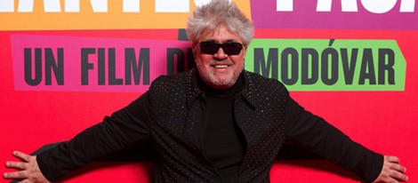 Pedro Almodóvar en el estreno de 'Los amantes pasajeros'