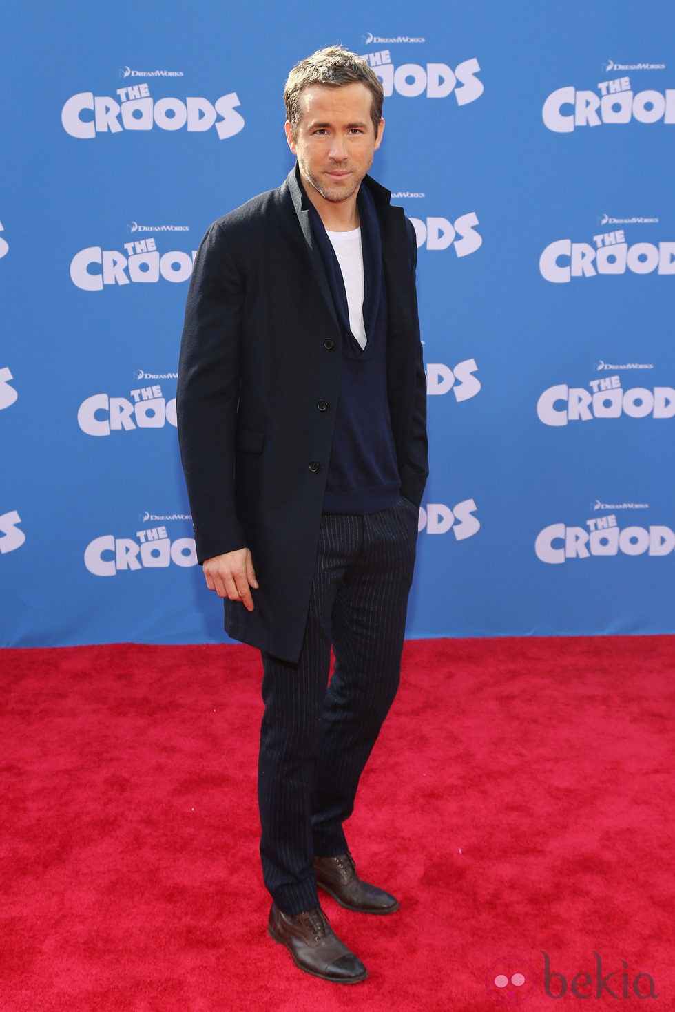 Ryan Reynolds en el estreno de 'Los Croods' en Nueva York