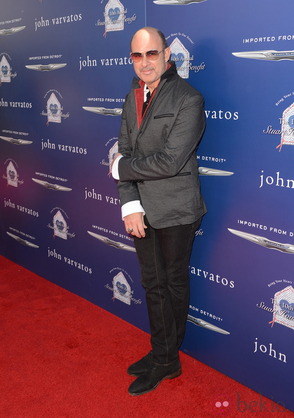 John Varvatos en su fiesta solidaria celebrada en Los Ángeles