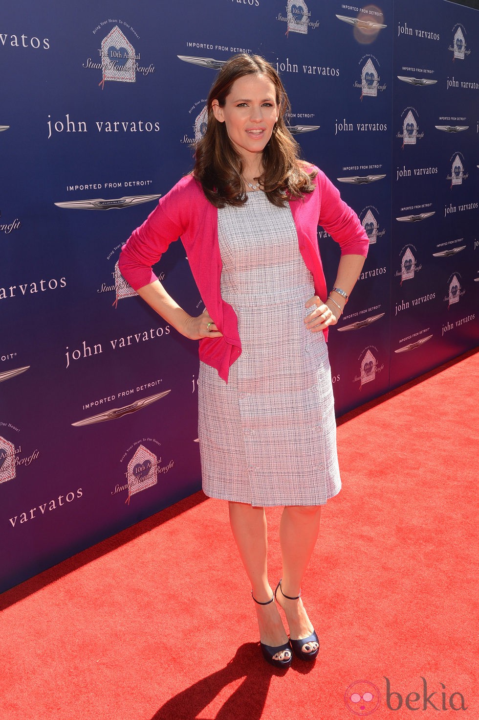 Jennifer Garner en la fiesta solidaria de John Varvatos en Los Ángeles