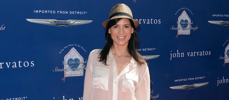 Perrey Reeves en la fiesta solidaria de John Varvatos en Los Ángeles