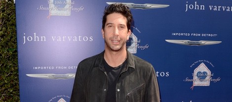 David Schwimmer en la fiesta solidaria de John Varvatos en Los Ángeles