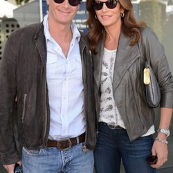 Cindy Crawford y su marido Rande Gerber en la fiesta solidaria de John Varvatos en Los Ángeles