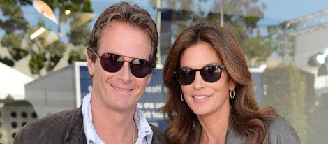 Cindy Crawford y su marido Rande Gerber en la fiesta solidaria de John Varvatos en Los Ángeles