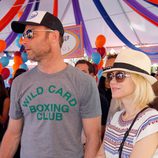 Naomi Watts y su marido Liev Schreiber en la fiesta solidaria de John Varvatos en Los Ángeles