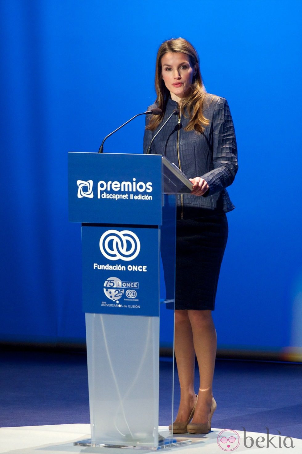 La Princesa Letizia en la entrega de los Premios Discapnet de la Fundación ONCE