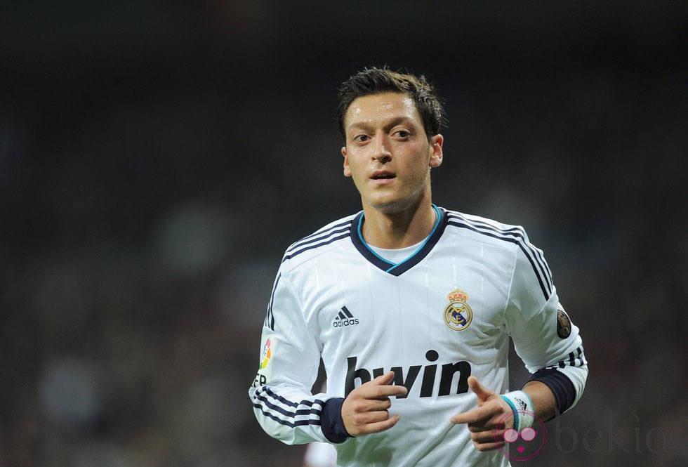 Özil, jugador del Real Madrid