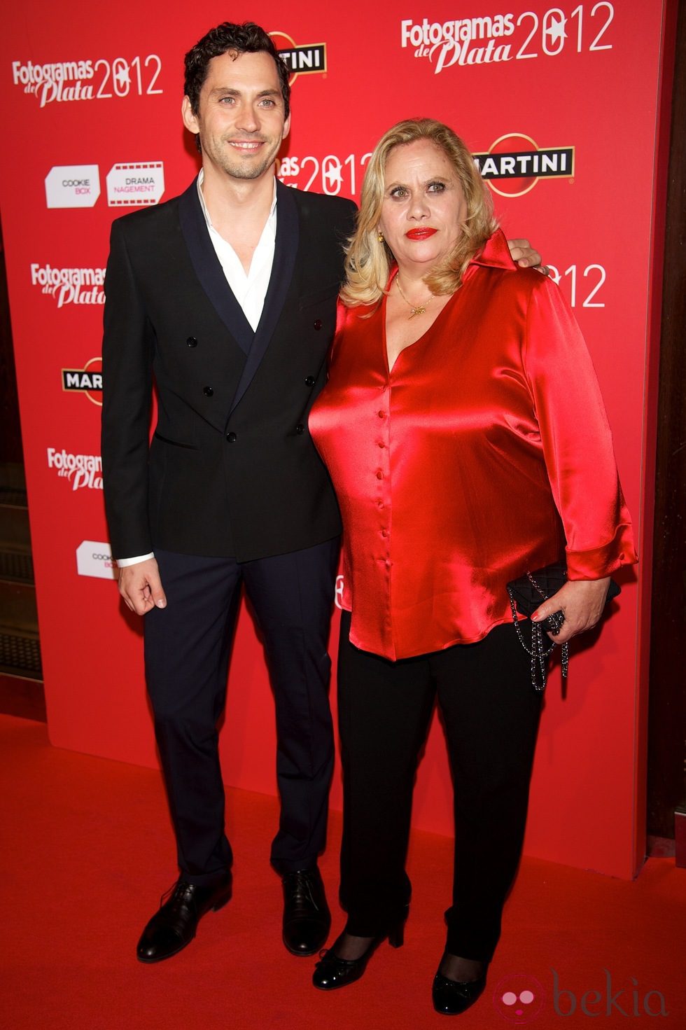 Carmina Barrios y Paco León en los premios Fotogramas de Plata 2012