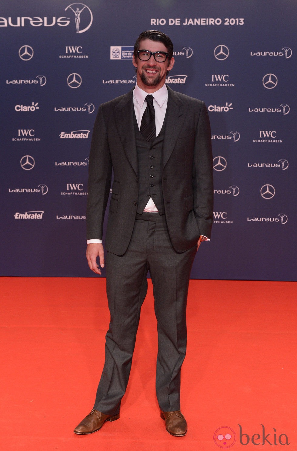 Michael Phelps en los Premios Laureus 2013