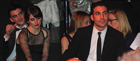 Miguel Ángel Silvestre y Blanca Suárez juntos en los premios Fotogramas de Plata 2012