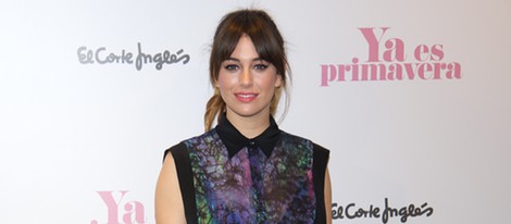 Blanca Suárez en la presentación de la campaña 'Ya es primavera'