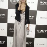 Estefanía Luyk en la presentación del nuevo teléfono móvil de Sony