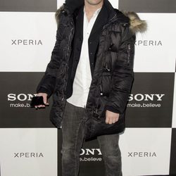 Fonsi Nieto en la presentación del nuevo teléfono móvil de Sony