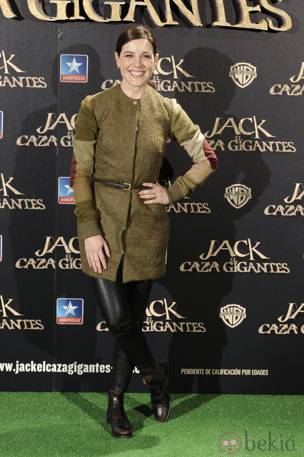 Raquel Sánchez Silva en el estreno de 'Jack el caza gigantes'