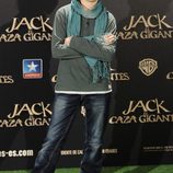 Daniel Avilés en el estreno de 'Jack el caza gigantes'