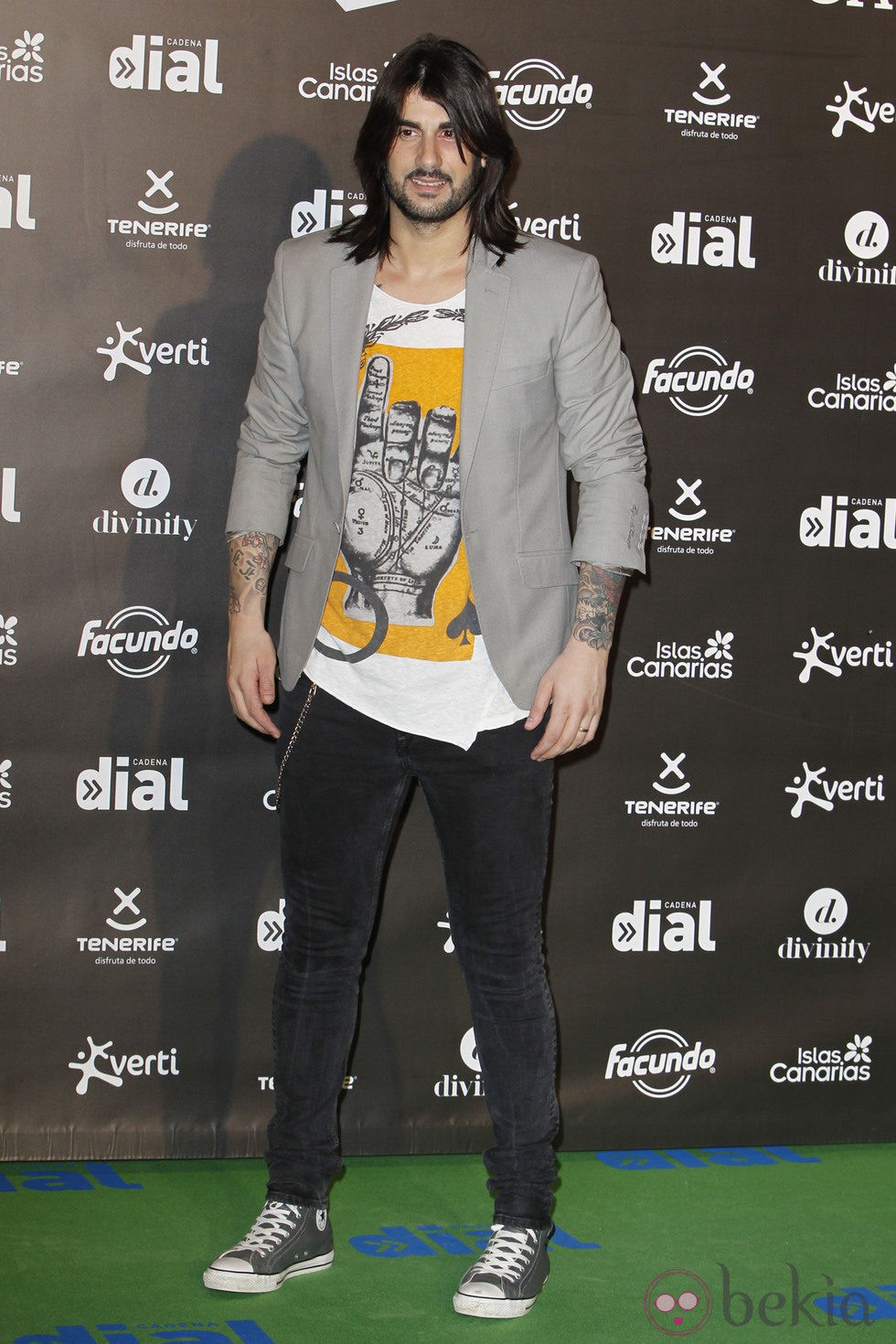 Melendi en los premios Cadena Dial 2012