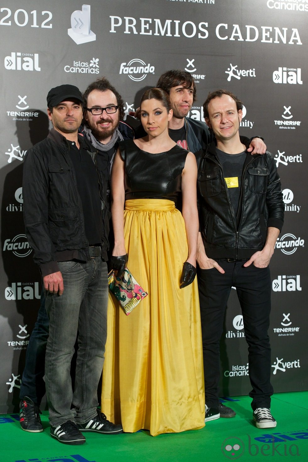 La Oreja de Van Gogh en los premios Cadena Dial 2012