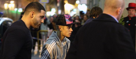 Justin Bieber aterriza en Madrid