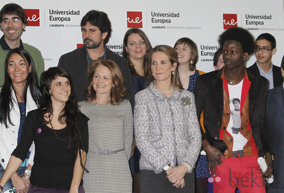 La infanta Elena en la entrega de los Premios Jóvenes Emprendedores