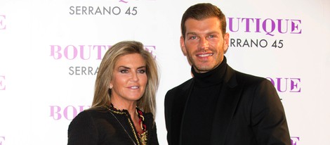 Darek y Susana Uribarri en la fiesta del 40 cumpleaños de Julio José Iglesias