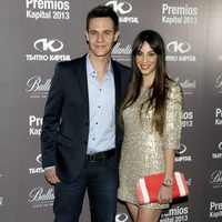 Christián Gálvez y Almudena Cid en los Premios Kapital 2013