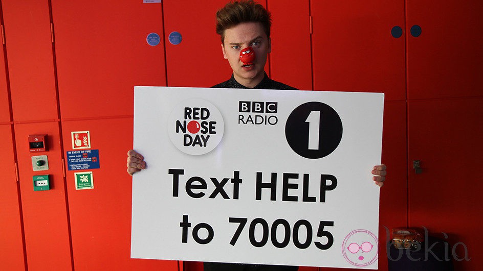 Conor Maynard en el Red Nose Day 2013