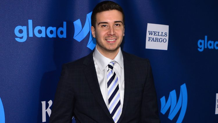 Vinny Guadagnino en la 24 edición anual de los GLAAD Media Awards 