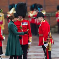 Kate Middleton con los tréboles del día de San Patricio