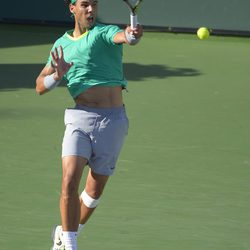 Rafa Nadal disputa la final en Indian Wells