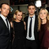 Jake Abel, Diane Kruger, Max Irons y Saoirse Ronan en el estreno de 'The Host' ('La Huésped') en Los Angeles