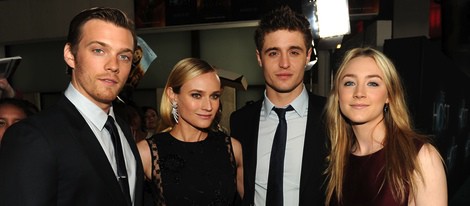 Jake Abel, Diane Kruger, Max Irons y Saoirse Ronan en el estreno de 'The Host' ('La Huésped') en Los Angeles