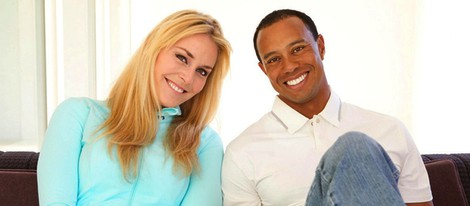 Tiger Woods junto a su novia Lindsey Voon