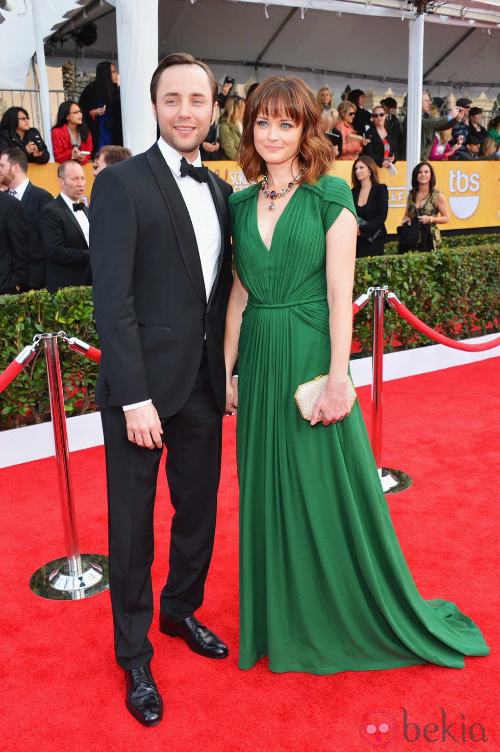 Vincent Kartheiser y Alexis Bledel