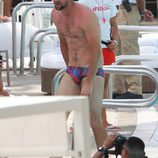 Michael Phelps disfruta de unas vacaciones en Miami