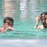 Michael Phelps de vacaciones en Miami con amigos