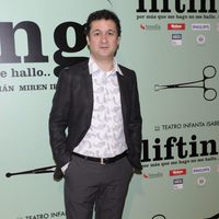 Secun de la Rosa en el estreno de la obra de teatro 'Lifting'