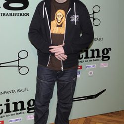 Carlos Areces en el estreno de la obra de teatro 'Lifting'