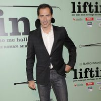 Manuel Bandera en el estreno de la obra de teatro 'Lifting'