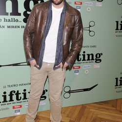 Màxim Huerta en el estreno de la obra de teatro 'Lifting'